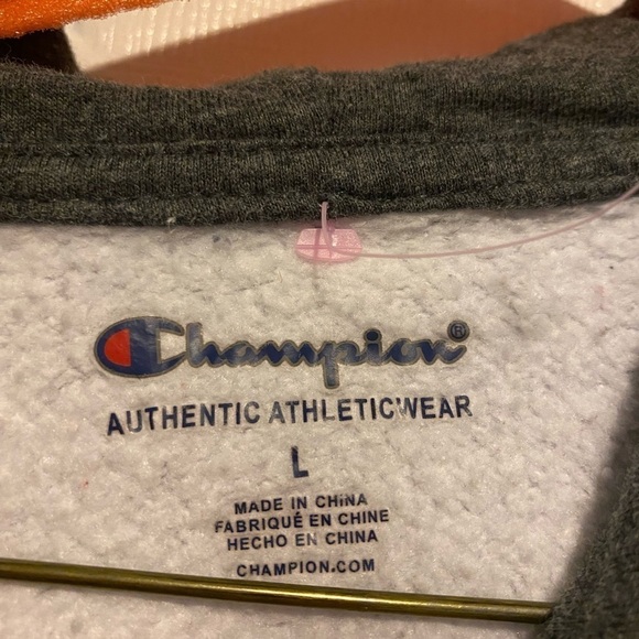 Champion Youth size large grey hoodie - Picture 2 of 6